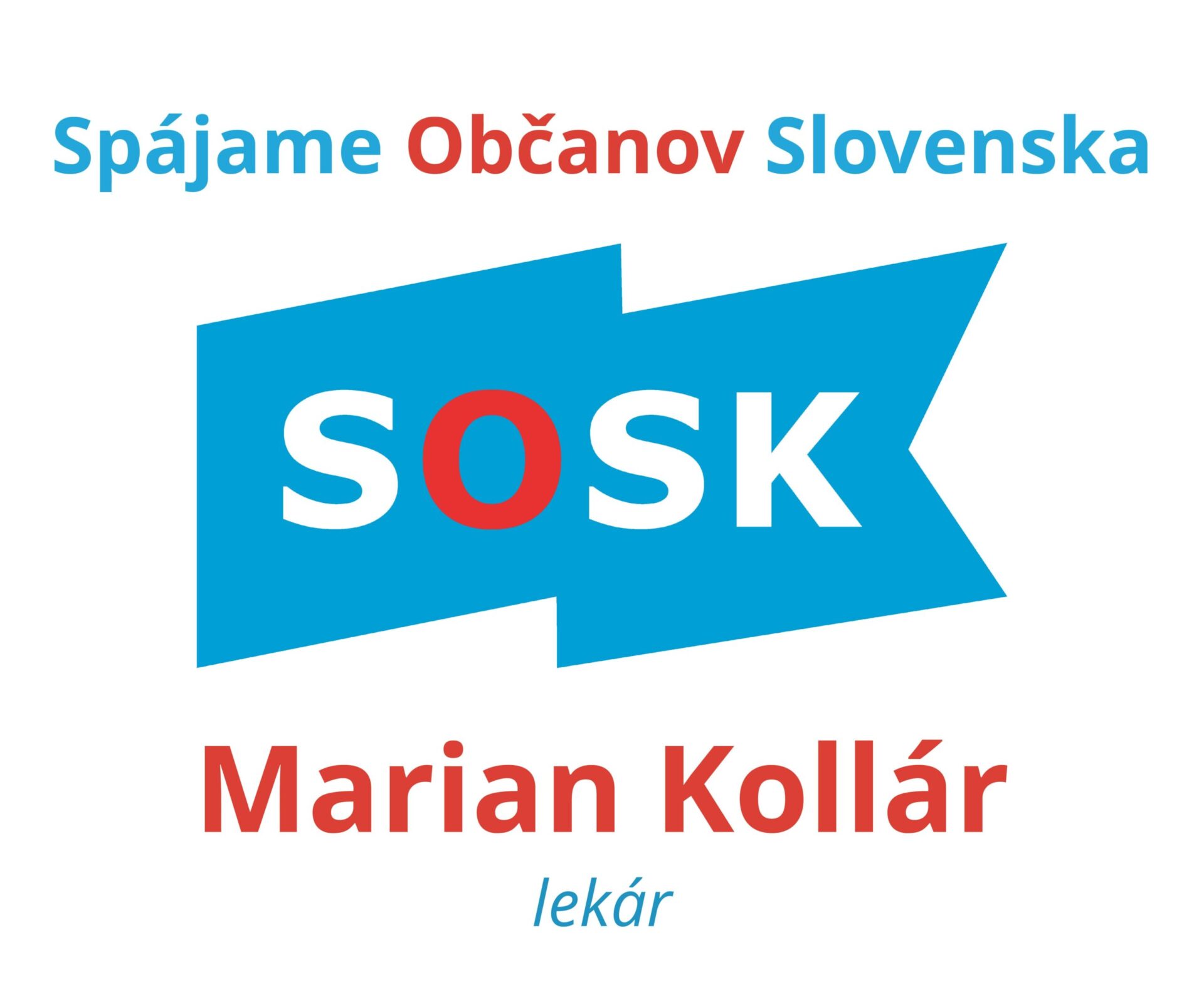 Spajame obcanov slovenska logo